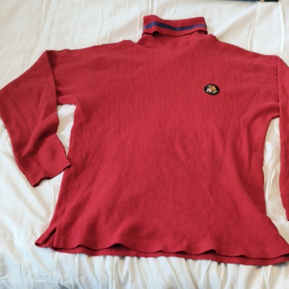 Polo by Ralph Lauren Red Turtleneck Sweater